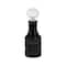 6" Black Glass Bottle Tabletop Décor by Ashland®